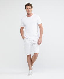 Men's Shorts: Algodón Flex 98% - White 63_650D000_030000_0