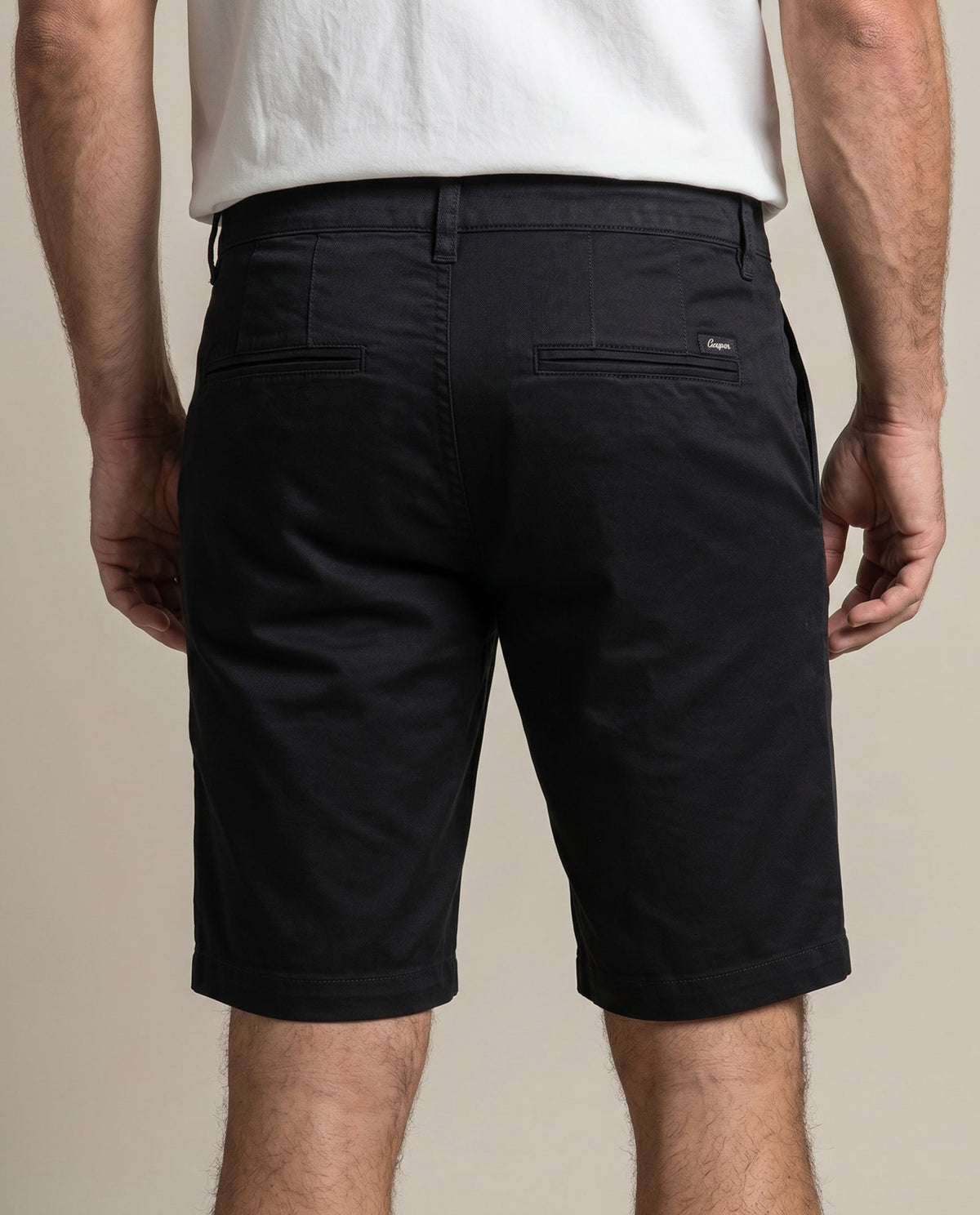 Men's Shorts: Algodón Flex 98% - Black 63_650D000_NEG194007_7