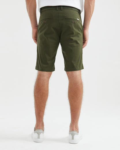 BERMUDA SHORTS IN GREEN