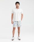 Men's Beach Bermuda Shorts Graphic Print in Recycled Polyester - 6