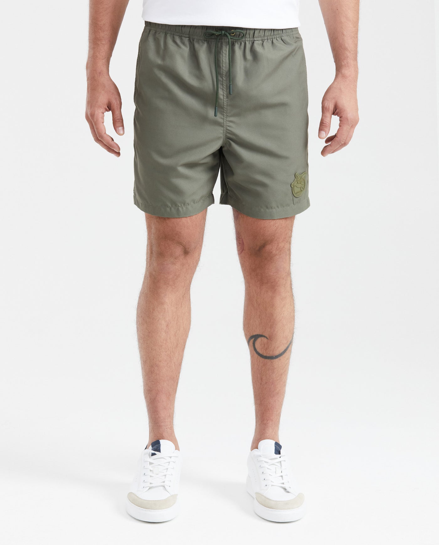 Men's Beach Bermuda Shorts Solid Color Print in Recycled Polyester - 1