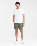 Men's Beach Bermuda Shorts Solid Color Print in Recycled Polyester - 6
