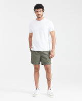 Men's Beach Bermuda Shorts Solid Color Print in Recycled Polyester - 6