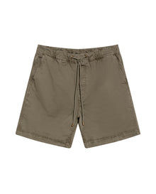 Mens Bermuda Shorts Elastic Waist Cotton Elastane Papery Touch Cool Sensation - Green 63_651H006_VER180312_3
