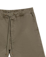 Mens Bermuda Shorts Elastic Waist Cotton Elastane Papery Touch Cool Sensation - Green 63_651H006_VER180312_8