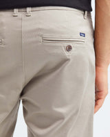 Men's Colors Bermuda Shorts Regular Fit Cotton Stretch Back Piped - 7