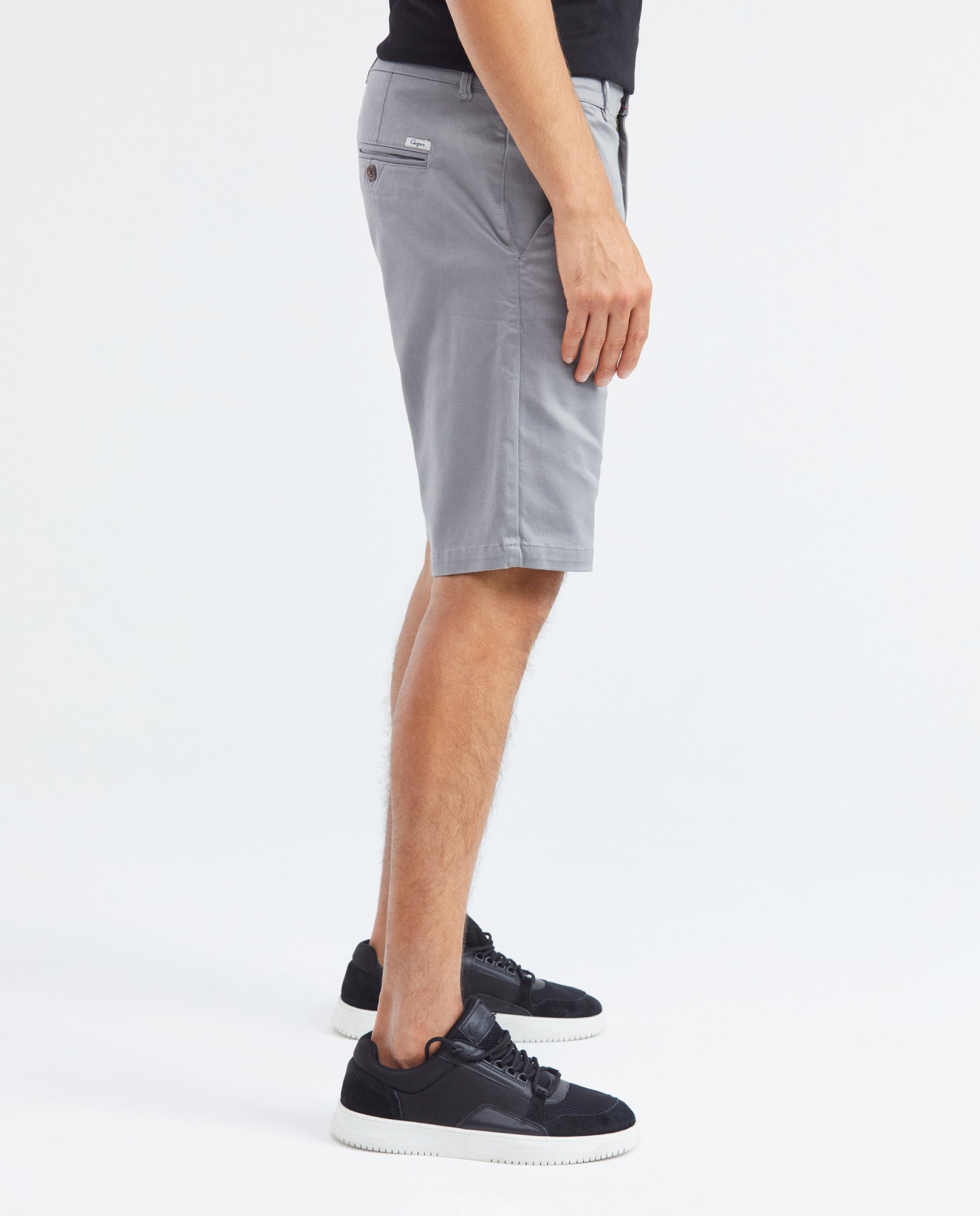 Men's Colors Bermuda Shorts Regular Fit Cotton Stretch Back Piped - 3