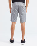 Men's Colors Bermuda Shorts Regular Fit Cotton Stretch Back Piped - 4