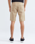 Men's Bermuda Shorts Cotton Stretch Diagonal Pockets Back Pleats Coin Pocket - 6