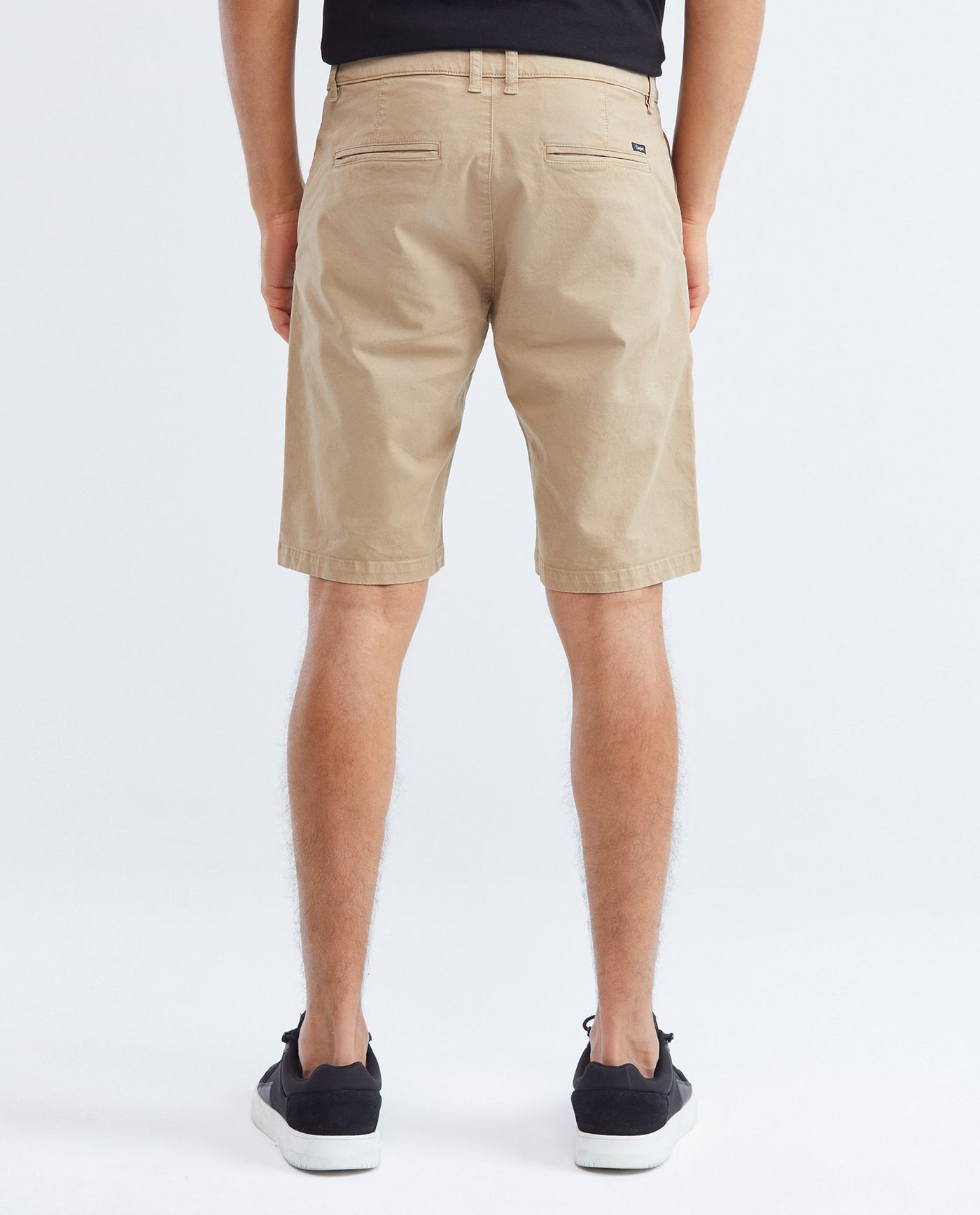 Men's Bermuda Shorts Cotton Stretch Diagonal Pockets Back Pleats Coin Pocket - 6