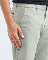 Men's Bermuda Shorts Cotton Stretch Diagonal Pockets Back Pleats Coin Pocket - 3