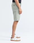 Men's Bermuda Shorts Cotton Stretch Diagonal Pockets Back Pleats Coin Pocket - 4