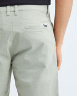 Men's Bermuda Shorts Cotton Stretch Diagonal Pockets Back Pleats Coin Pocket - 6