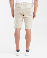 Men's Straight Fit Cotton Chino Bermuda Shorts - 5