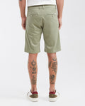 Men's Straight Fit Cotton Chino Bermuda Shorts - 4