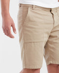 Men's Straight Fit Canvas Cotton Bermuda Shorts - 3