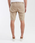 Men's Straight Fit Canvas Cotton Bermuda Shorts - 4