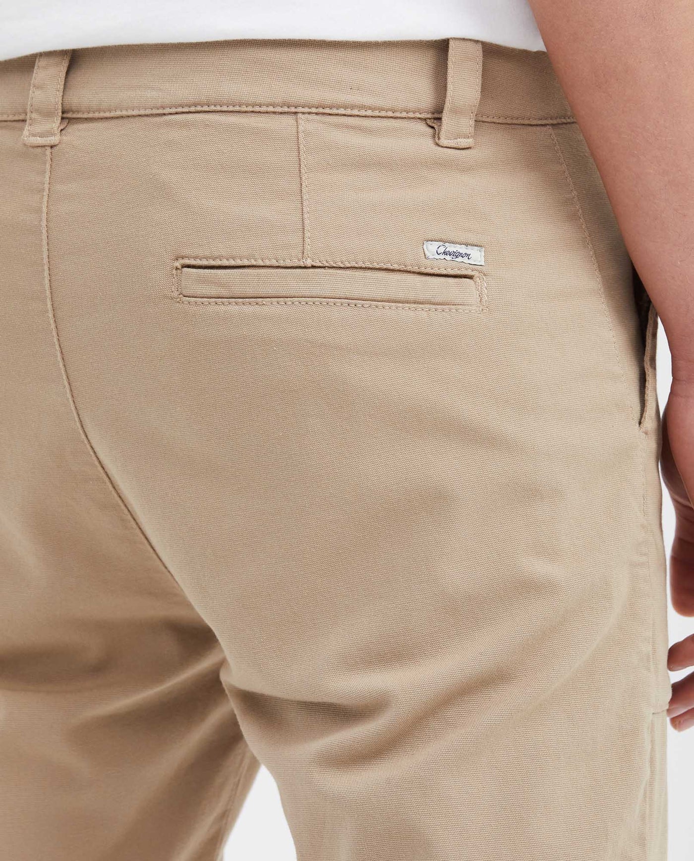 Men's Straight Fit Canvas Cotton Bermuda Shorts - 5