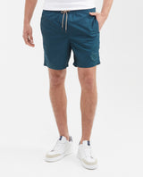 Men's Regular Fit Eco-Friendly Solid Swim Bermuda with Travel Bag - 1