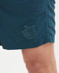 Men's Regular Fit Eco-Friendly Solid Swim Bermuda with Travel Bag - 4