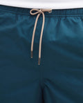 Men's Regular Fit Eco-Friendly Solid Swim Bermuda with Travel Bag - 5