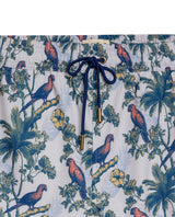 Men's Printed Swim Trunks - Raw 63_652H001_CRU114302_8