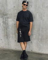 Mens Straight Bermuda Shorts - Special Collection - Black 63_652H200_NEG194007_0