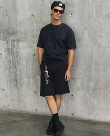 Mens Straight Bermuda Shorts - Special Collection - Black 63_652H200_NEG194007_0