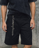 Mens Straight Bermuda Shorts - Special Collection - Black 63_652H200_NEG194007_3