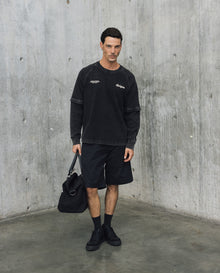 Mens Carpenter Bermuda Shorts - Special Collection - Black 63_652H201_NEG194007_0