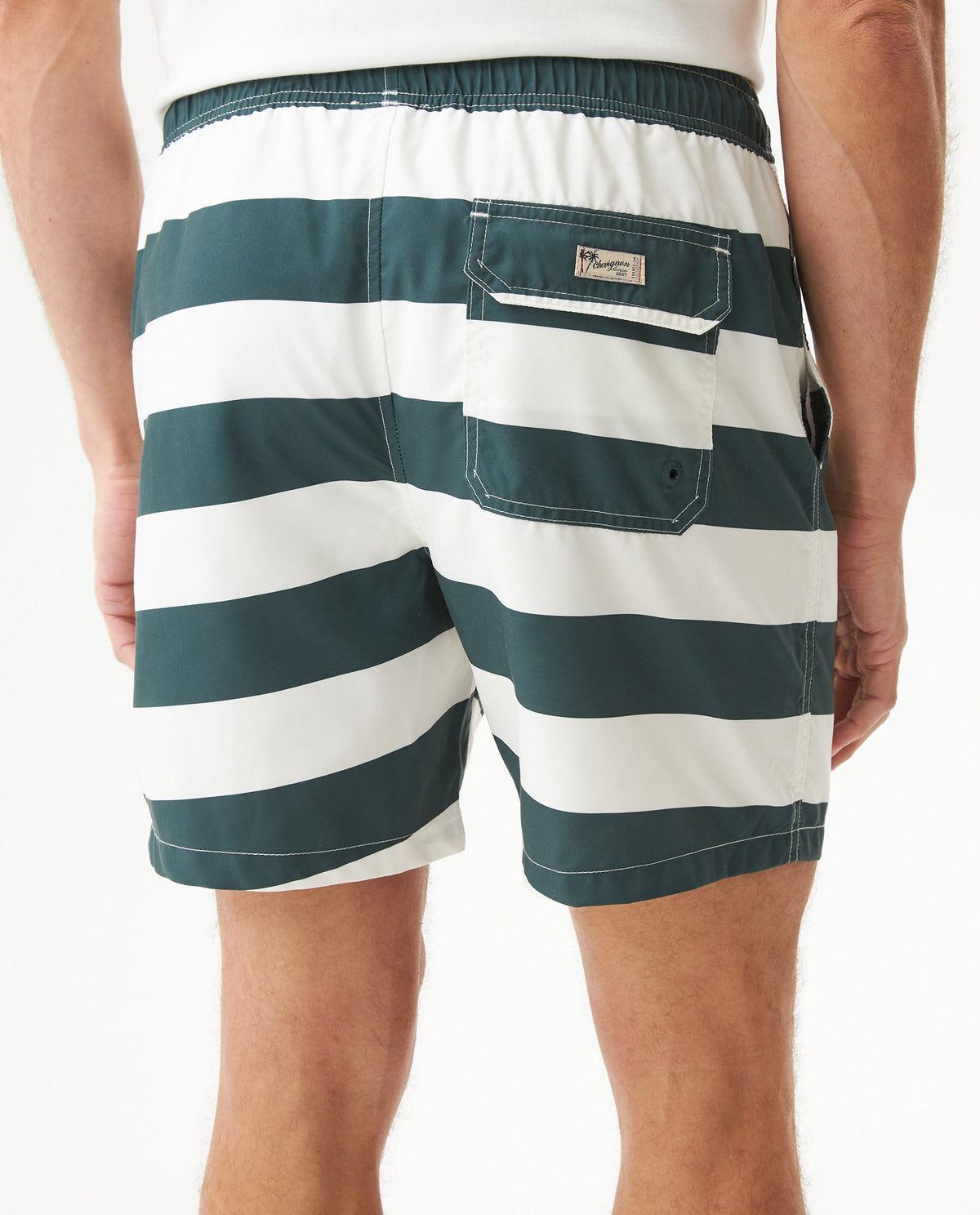 Men´s Printed Swim Trunks - Green 63_659G005_VER196311_6