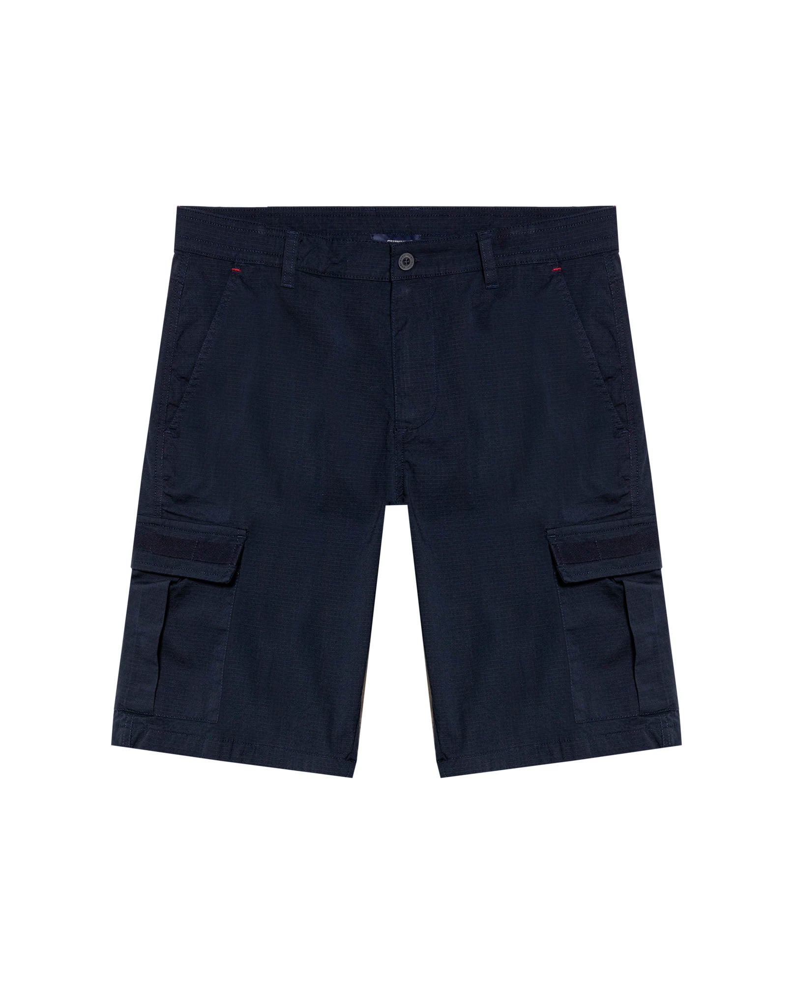 Men's Cargo Bermuda Shorts in Cotton Stretch Blend, Finery - 1