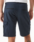 Men's Cargo Bermuda Shorts in Cotton Stretch Blend, Finery - 4