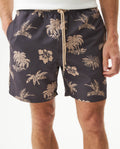 Men´s Recycled Print Swim Trunks - Blue 63_659G009_AZU194110_3