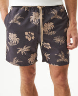 Men´s Recycled Print Swim Trunks - Blue 63_659G009_AZU194110_3