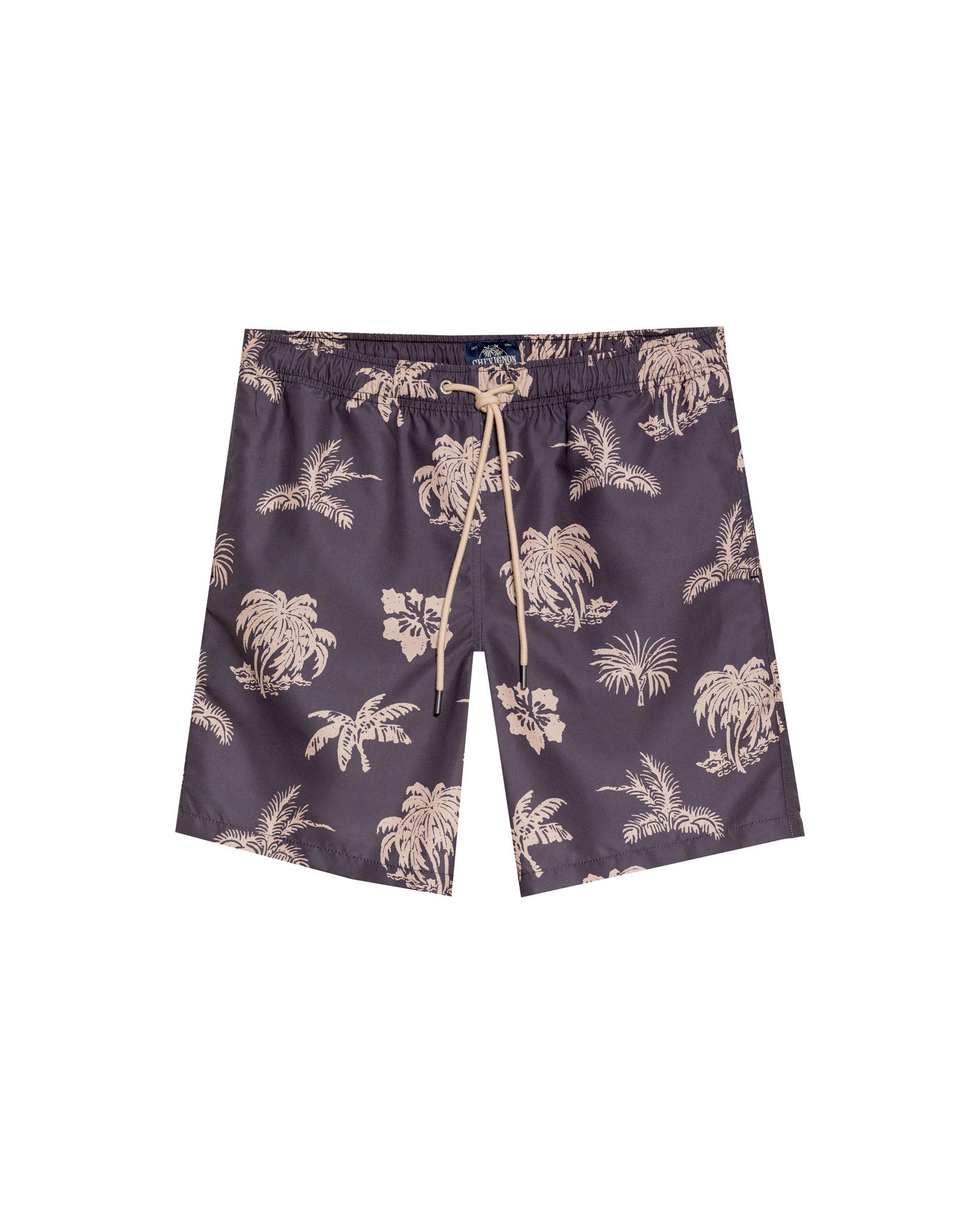 Men´s Recycled Print Swim Trunks - Blue 63_659G009_AZU194110_4