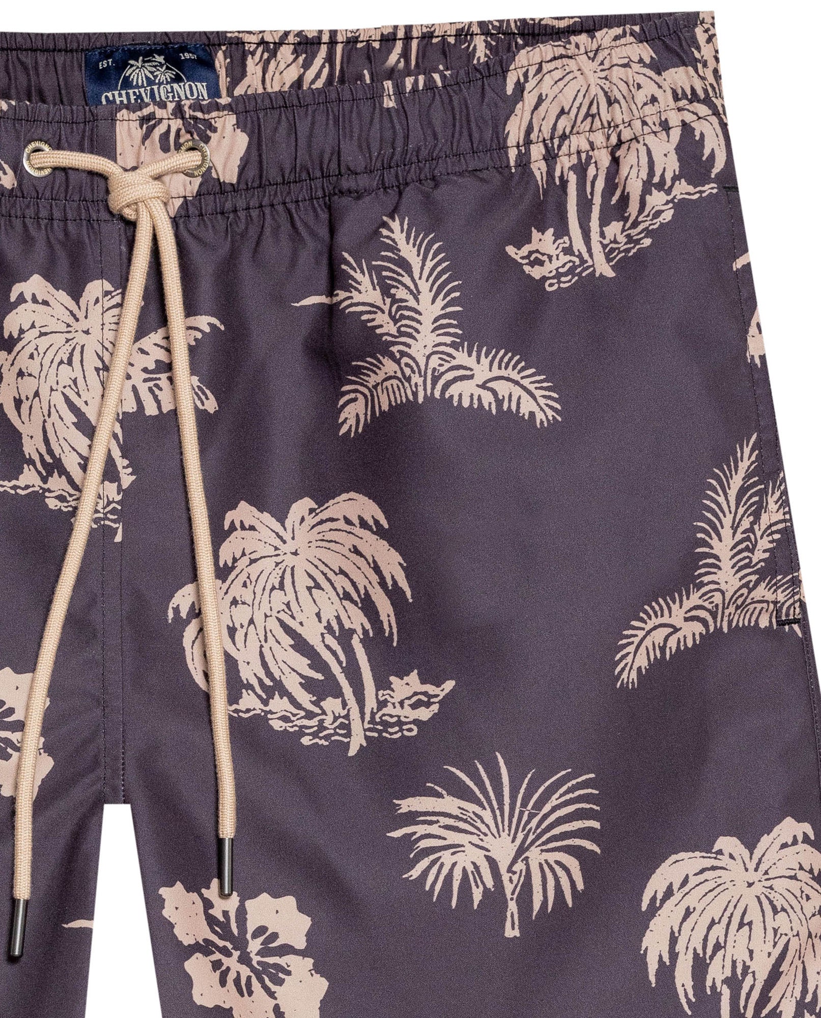 Men´s Recycled Print Swim Trunks - Blue 63_659G009_AZU194110_8