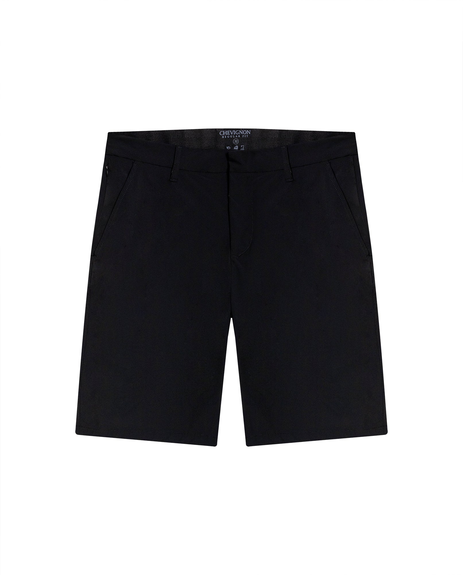 Men's Tech Bermuda Shorts Mid Rise in Polyamide Stretch Blend, Majestic - 2
