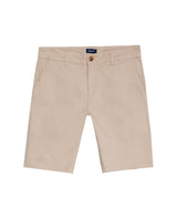 Men's Rocket Bermuda Shorts Mid Rise in Cotton Stretch Blend, Moonlight - 1
