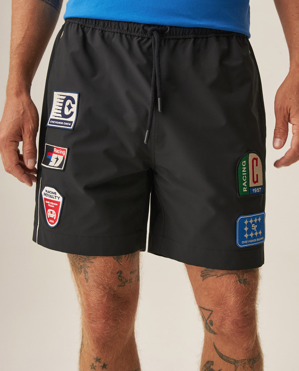 Men´s Graphic Bermuda Shorts - Black 63_659H900_NEG194007_3