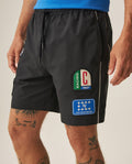 Men´s Graphic Bermuda Shorts - Black 63_659H900_NEG194007_4