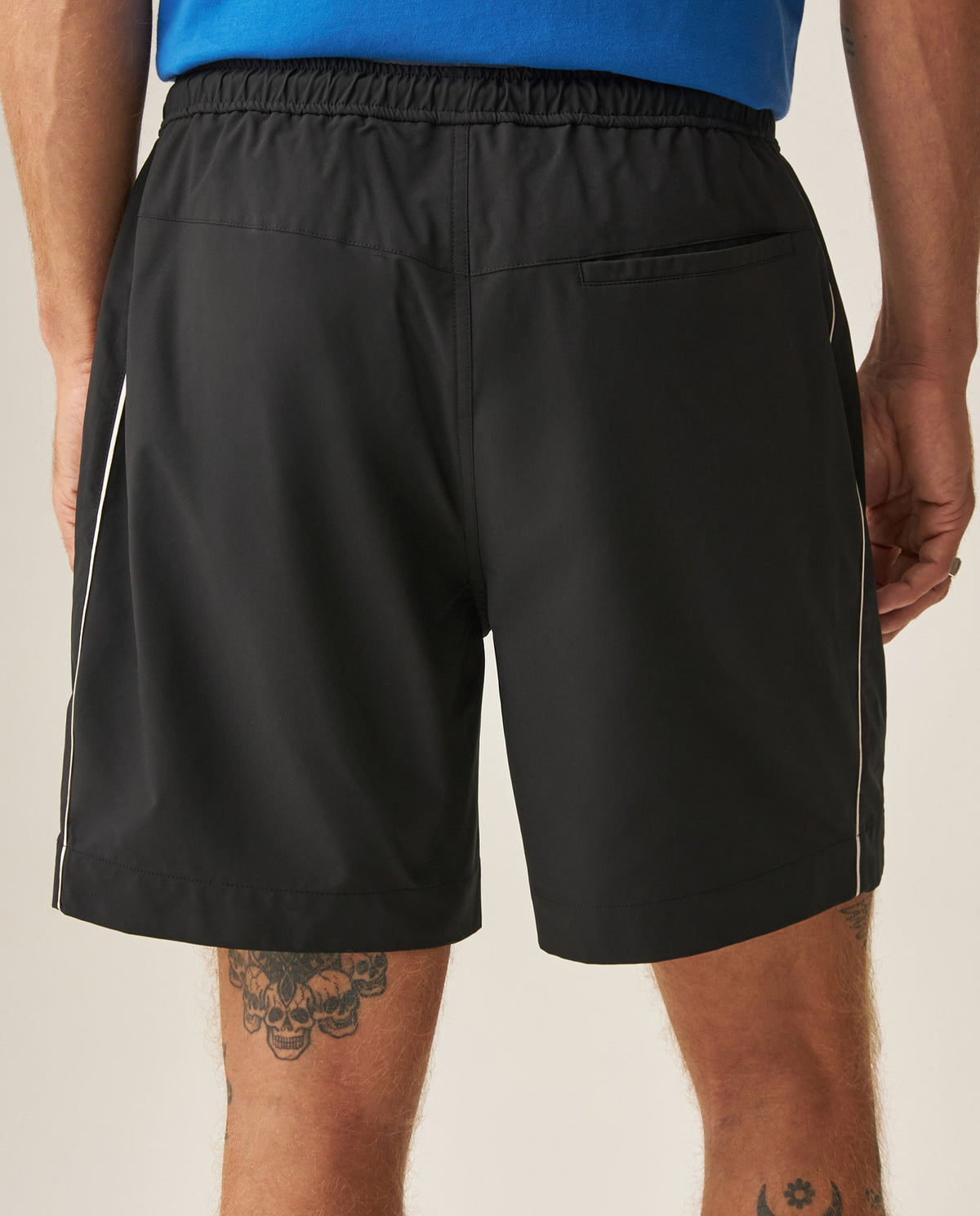 Men´s Graphic Bermuda Shorts - Black 63_659H900_NEG194007_6