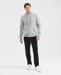 Men's Basic Hoodie Duotone Duck Kangaroo Pocket Cotton-Polyester - 2