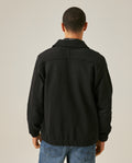Mens Cotton Zip-Up Jacket - Black 63_681H005_NEG194007_6