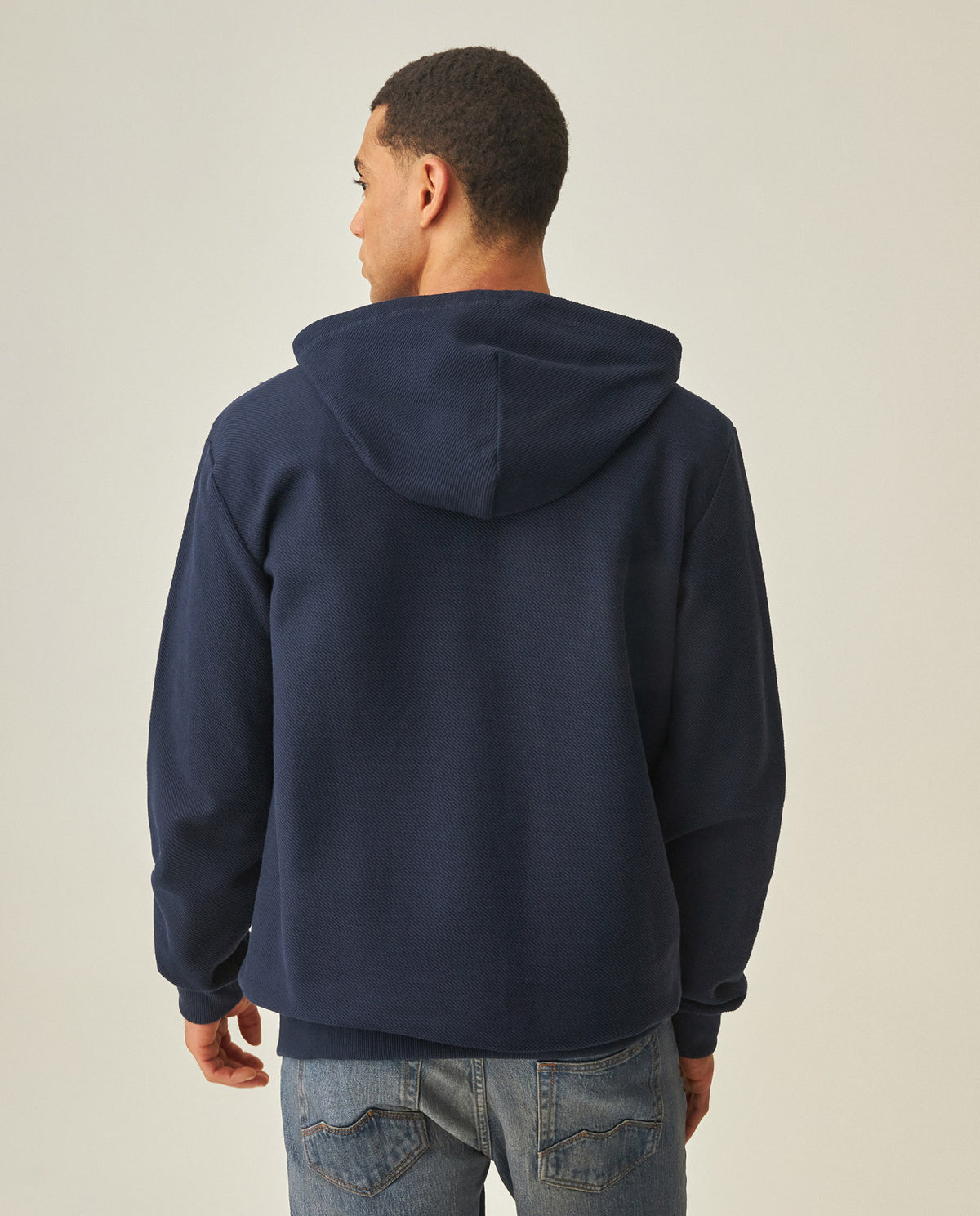 Men´s Graphic Hoodie - Blue 63_682H001_AZU193924_6