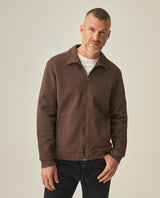 Men´s Zip-Up Sweater - Brown 63_682H002_CAF190916_0