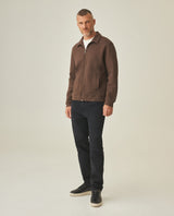 Men´s Zip-Up Sweater - Brown 63_682H002_CAF190916_3