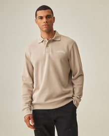 Men´s Polo Sweatshirt - Beige 63_682H003_BEI161102_0