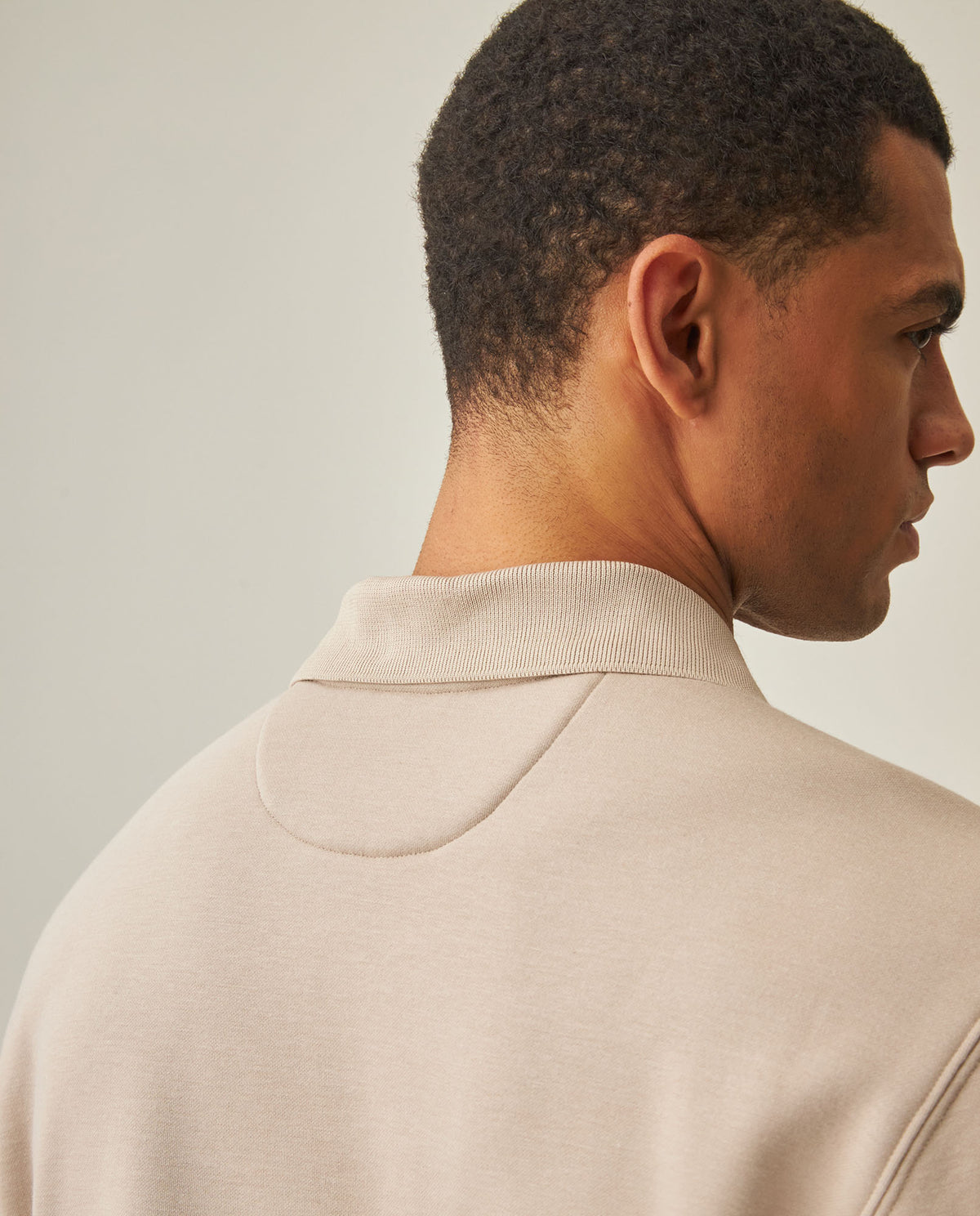 Men´s Polo Sweatshirt - Beige 63_682H003_BEI161102_7