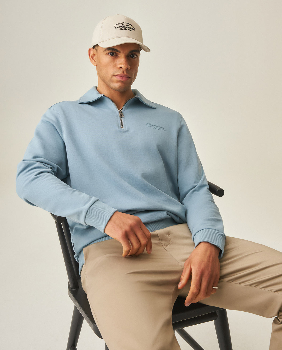 Men´s Polo Sweatshirt - Blue 63_682H004_AZU174111_0